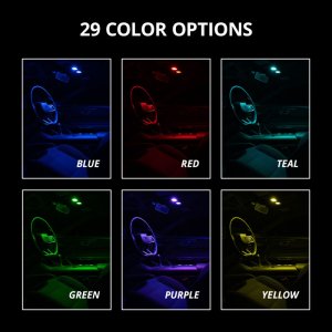 Ford Mustang LED Interior Kit - Diode Dynamics - Multicolor - `24-`25